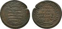 Sachsen-Gotha-Altenburg Cu Heller Friedrich II. 1691-1732 -