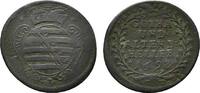 Sachsen-Gotha-Altenburg Cu Heller Friedrich II. 1691-1732 -