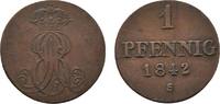 Braunschweig-Calenberg-Hannover Cu Pfennig Ernst August 1837-1851 -