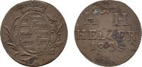 Sachsen-Hildburghausen Cu Heller 1805 Friedrich 1784-1826 Kl. Schrötling... 18,00 EUR  plus 5,00 EUR verzending