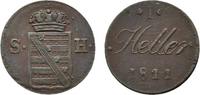 Sachsen-Hildburghausen Cu Heller 1811 Friedrich 1784-1826 Sehr schön 18,00 EUR  plus 5,00 EUR verzending