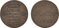 Sachsen-Hildburghausen Cu Heller 1811 Friedrich 1784-1826 Sehr schön 18,00 EUR  plus 5,00 EUR verzending