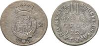 Osnabrück, Bistum 2 Mariengroschen Ernst August II. von York 1716-1728 -