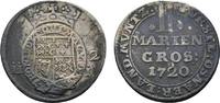 Osnabrück, Bistum 2 Mariengroschen Ernst August II. von York 1716-1728 -