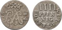 Braunschweig-Wolfenbüttel 4 Pfennig Rudolf August 1666-1685 -