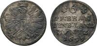 Brandenburg-Preußen 6 Pfennig Friedrich III. 1688-1701 -