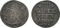 Brandenburg-Preußen 4 Gute Pfennig Friedrich II. 1740-1786 -