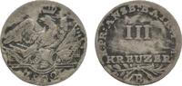 Brandenburg-Preußen 3 Kreuzer Friedrich Wilhelm III. 1797-1840 -
