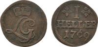 Schwarzburg-Rudolstadt Cu Heller Ludwig Günther II. 1767-1790 -