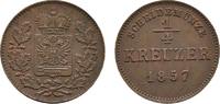 Schwarzburg-Rudolstadt Cu 1/4 Kreuzer Friedrich Günther 1807-1867 -