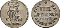 Braunschweig-Calenberg-Hannover 4 Pfennig Georg III. 1760-1820 -