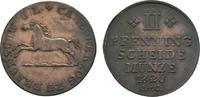 Braunschweig-Wolfenbüttel Cu 2 Pfennig Karl 1815-1830 -