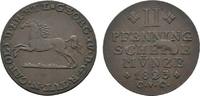 Braunschweig-Wolfenbüttel Cu 2 Pfennig Karl 1815-1830 -