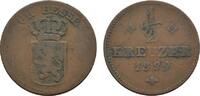 Hessen-Kassel Cu 1/2 Kreuzer Wilhelm II. 1821-1847 -