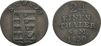 Sachsen-Weimar-Eisenach 1/24 Taler Carl Friedrich 1828-1853 -