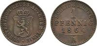 Reuss, ältere Linie zu Obergreiz Cu Pfennig Heinrich XXII. 1859-1902 -