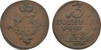 Sachsen-Weimar-Eisenach Cu 3 Gute Pfennig Anna Amalia 1758-1775 -