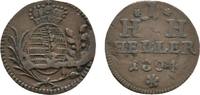 Sachsen-Hildburghausen Cu Heller Friedrich 1784-1826 -