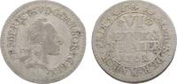 Oldenburg 1/6 Taler Friedrich von Dänemark 1746-1766 -