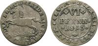 Braunschweig-Wolfenbüttel 6 Pfennig Friedrich Wilhelm 1806-1815 -