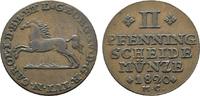 Braunschweig-Wolfenbüttel Cu 2 Pfennig Karl 1815-1830 -