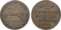 Braunschweig-Wolfenbüttel Cu 2 Pfennig Karl 1815-1830 -
