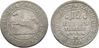 Braunschweig-Wolfenbüttel 1/12 Taler Karl I. 1735-1780 -