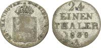 Braunschweig-Calenberg-Hannover 1/24 Taler Ernst August 1837-1851 -