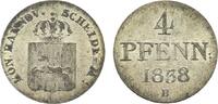 Braunschweig-Calenberg-Hannover 4 Pfennig Ernst August 1837-1851 -
