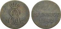 Braunschweig-Calenberg-Hannover Cu 2 Pfennig Ernst August 1837-1851 -