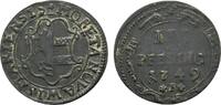 Mecklenburg-Wismar, Stadt Cu 3 Pfennig -