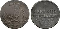 Schwarzburg-Rudolstadt Cu Pfennig Ludwig Günther II. 1767-1790 -
