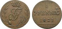 Schwarzburg-Rudolstadt Cu Pfennig Friedrich Günther 1807-1867 -