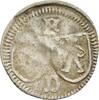Würzburg, Bistum Einseitiger Pfennig Johann III. von Grumbach 1455-1466 -