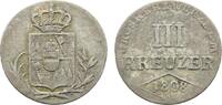 Würzburg, Großherzogtum 3 Kreuzer Ferdinand von Österreich 1806-1814 -