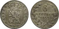 Nassau 6 Kreuzer Wilhelm 1816-1839 -