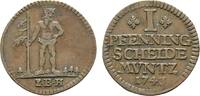 Braunschweig-Calenberg-Hannover Cu Pfennig Georg II. 1727-1760 -