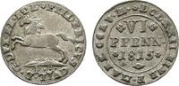 Braunschweig-Wolfenbüttel 6 Pfennig Friedrich Wilhelm 1806-1815 -
