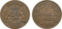 Nassau Cu Pfennig Adolph 1839-1866 -