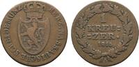 Nassau Cu Kreuzer Friedrich August und Friedrich Wilhelm 1808-1816 -