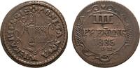 Mecklenburg-Wismar, Stadt Cu 3 Pfennig -