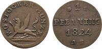 Mecklenburg-Rostock, Stadt Cu Pfennig -