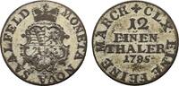 Sachsen-Coburg-Saalfeld 1/12 Taler Ernst Friedrich 1764-1800 -