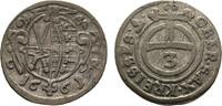 Sachsen-Albertinische Linie 3 Pfennig Johann Georg II. 1656-1680 -