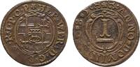 Paderborn, Bistum Cu 1 1/2 Pfennig Hermann Werner von Metternich 1683-1704 -