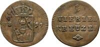 Würzburg, Großherzogtum Cu 1/4 Kreuzer Ferdinand von Österreich 1806-1814 -
