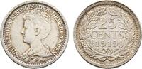 Niederlande-Königreich 25 Cent Wilhelmina I. 1890-1948 -