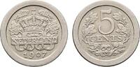 Niederlande-Königreich 5 Cent Wilhelmina I. 1890-1948 -