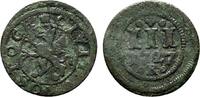 Mecklenburg-Rostock, Stadt Cu 3 Pfennig -