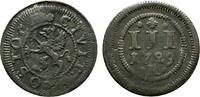 Mecklenburg-Rostock, Stadt Cu 3 Pfennig -